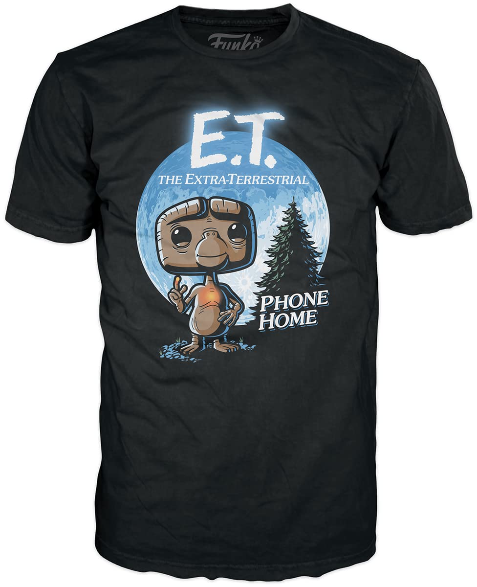 希少【新品未使用】Funko POP!&Tee E.T. Tシャツ＆フィギュア Amazon.com: Funko POP! & Tee: E.T.- E.T. with Reeses - Extra Large